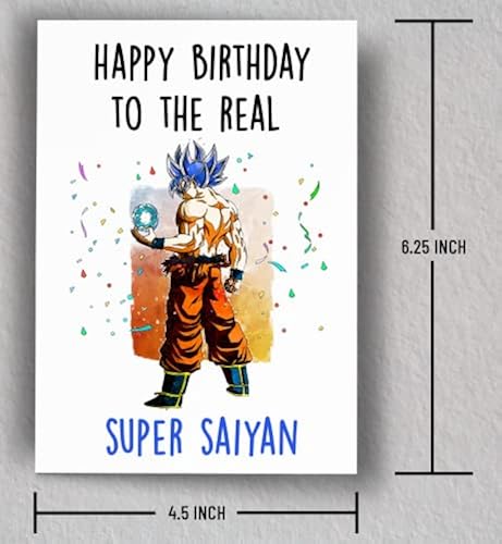 Goku Birthday Choice Card | ドラゴンボール HAPPY BIRTHDAY Vendors